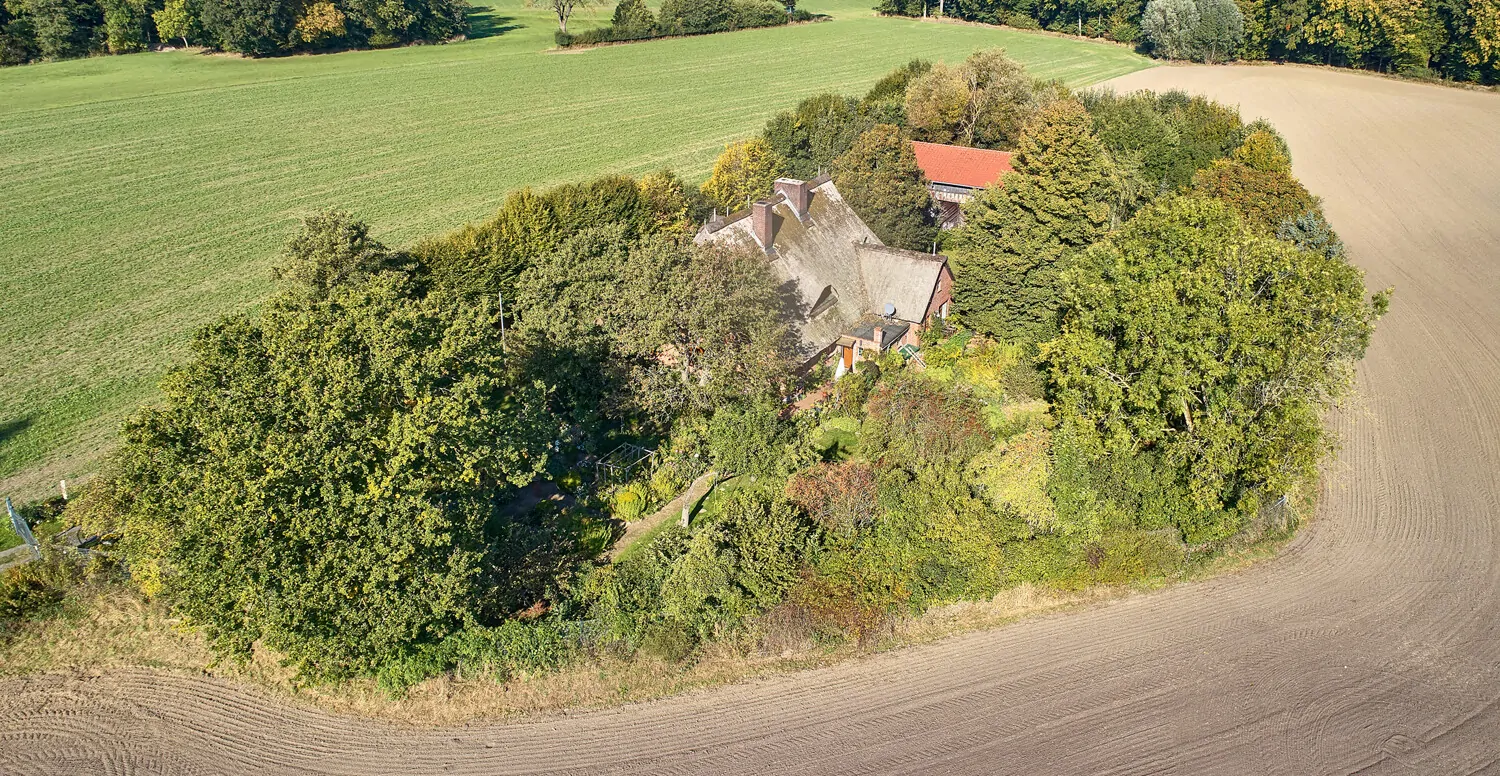 Drohnenansicht Süd-Seite