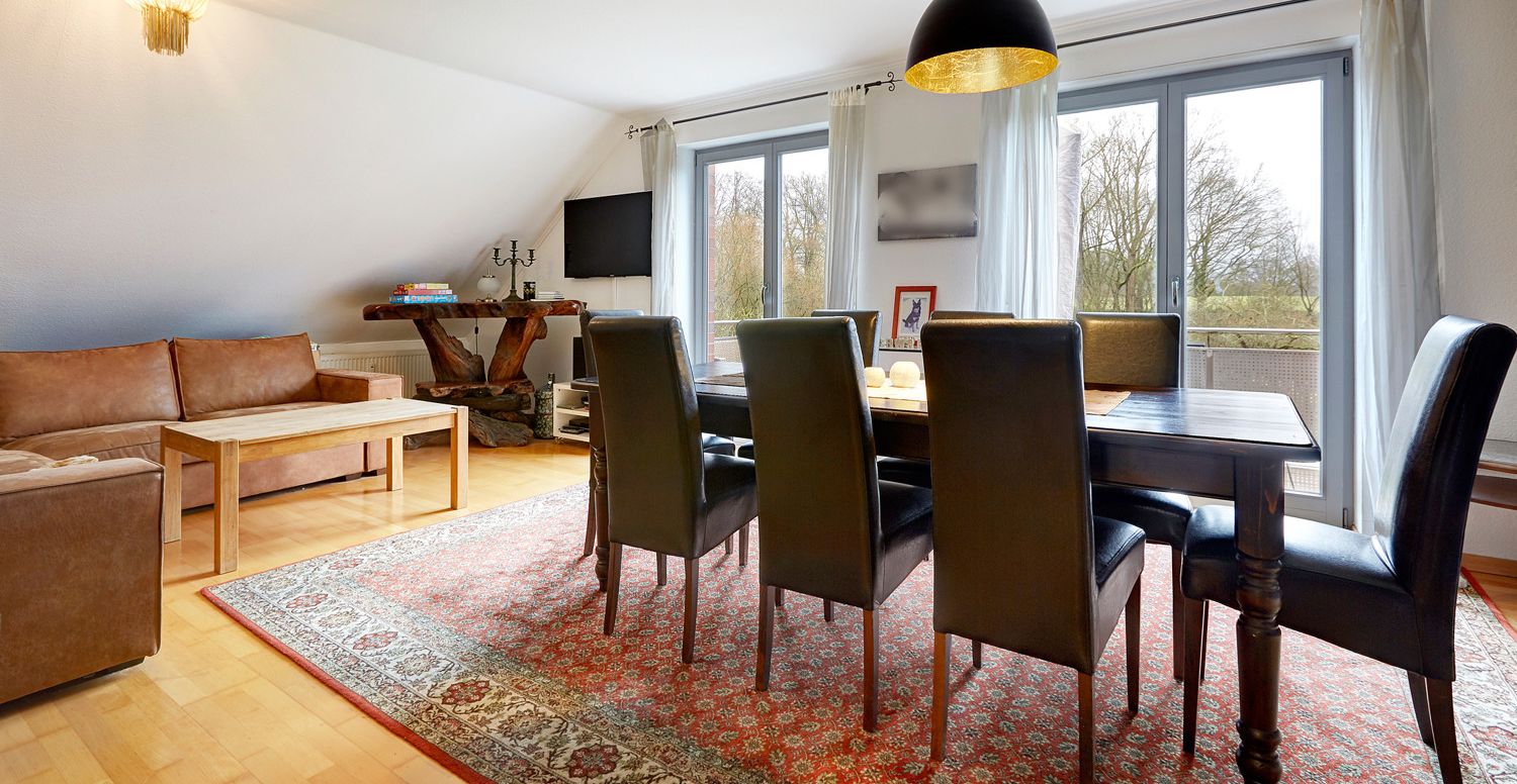 Wohn- und Essbereich Wohnung OG