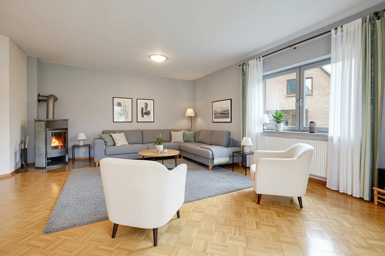 Einrichtungsbeispiel Wohnzimmer