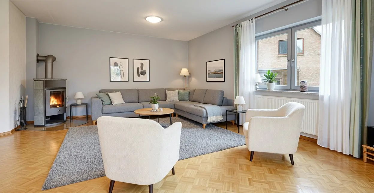 Einrichtungsbeispiel Wohnzimmer