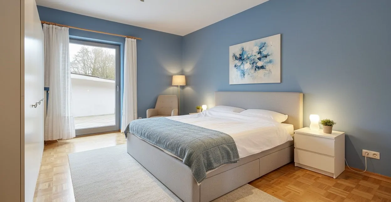 Einrichtungsbeispiel Schlafzimmer