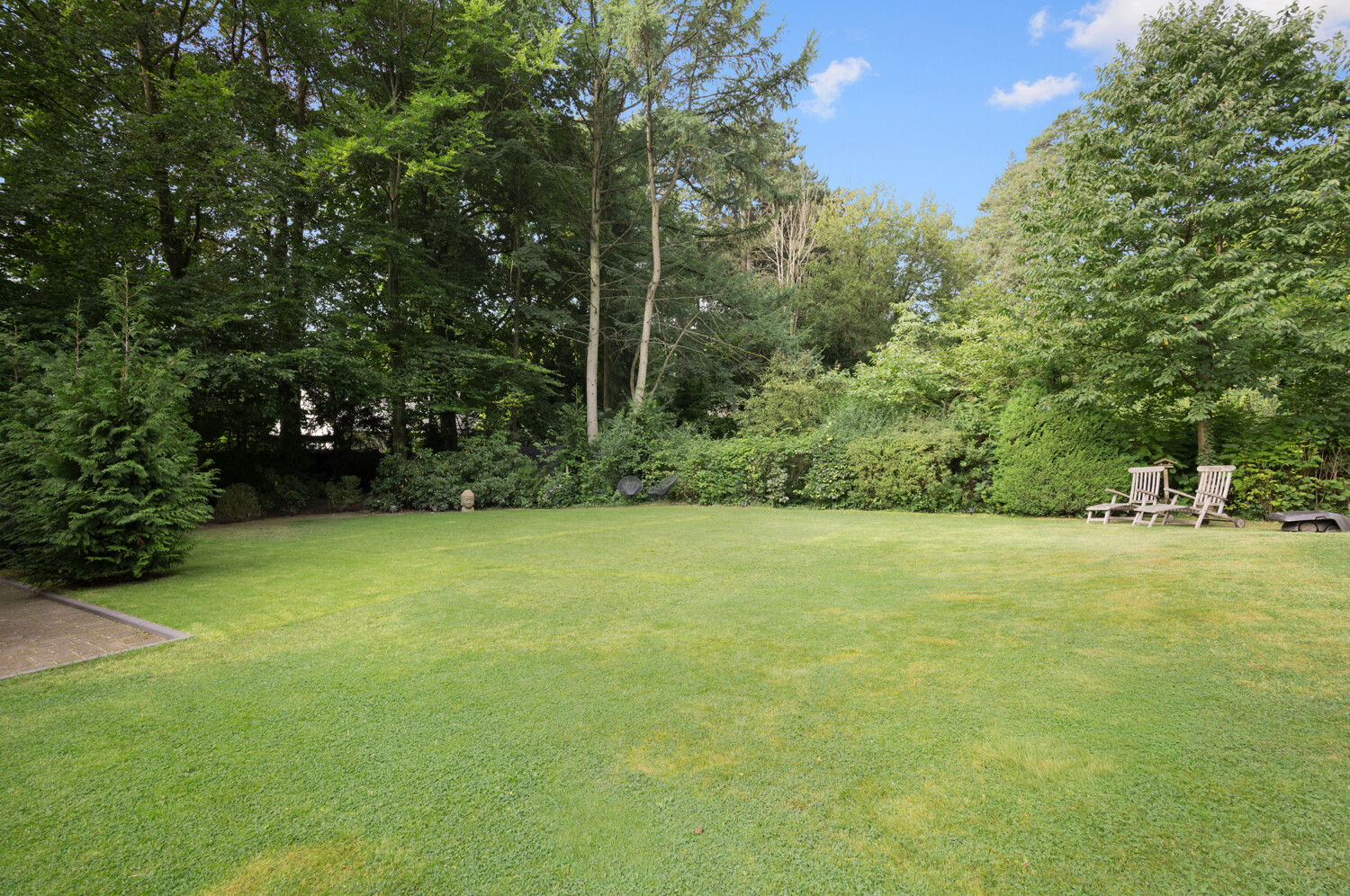 Weitläufiger Garten