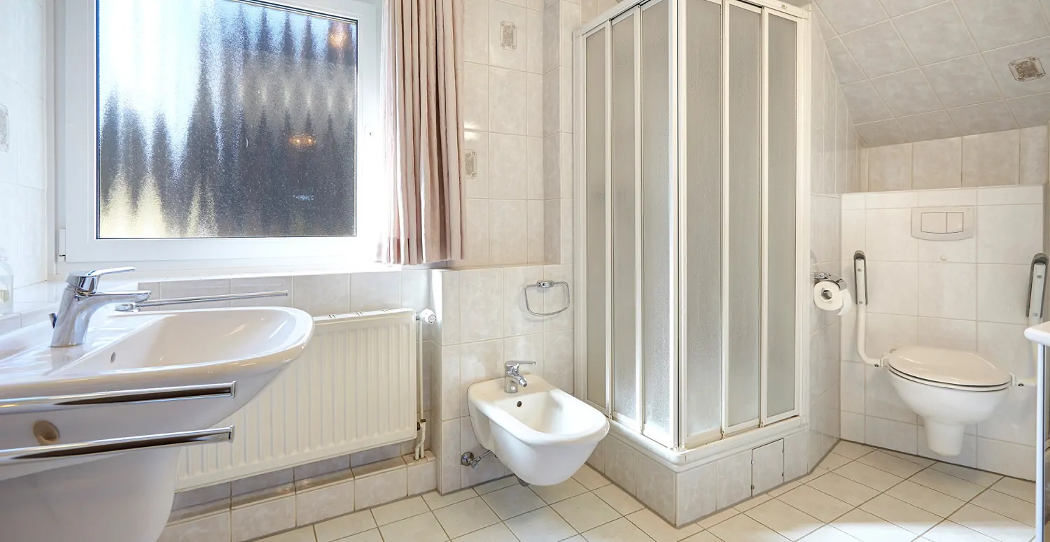Duschbad im Obergeschoss