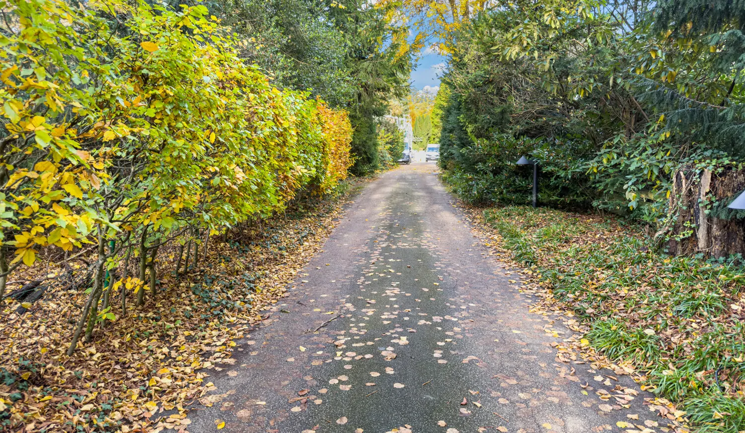 Ruhige Privatstraße