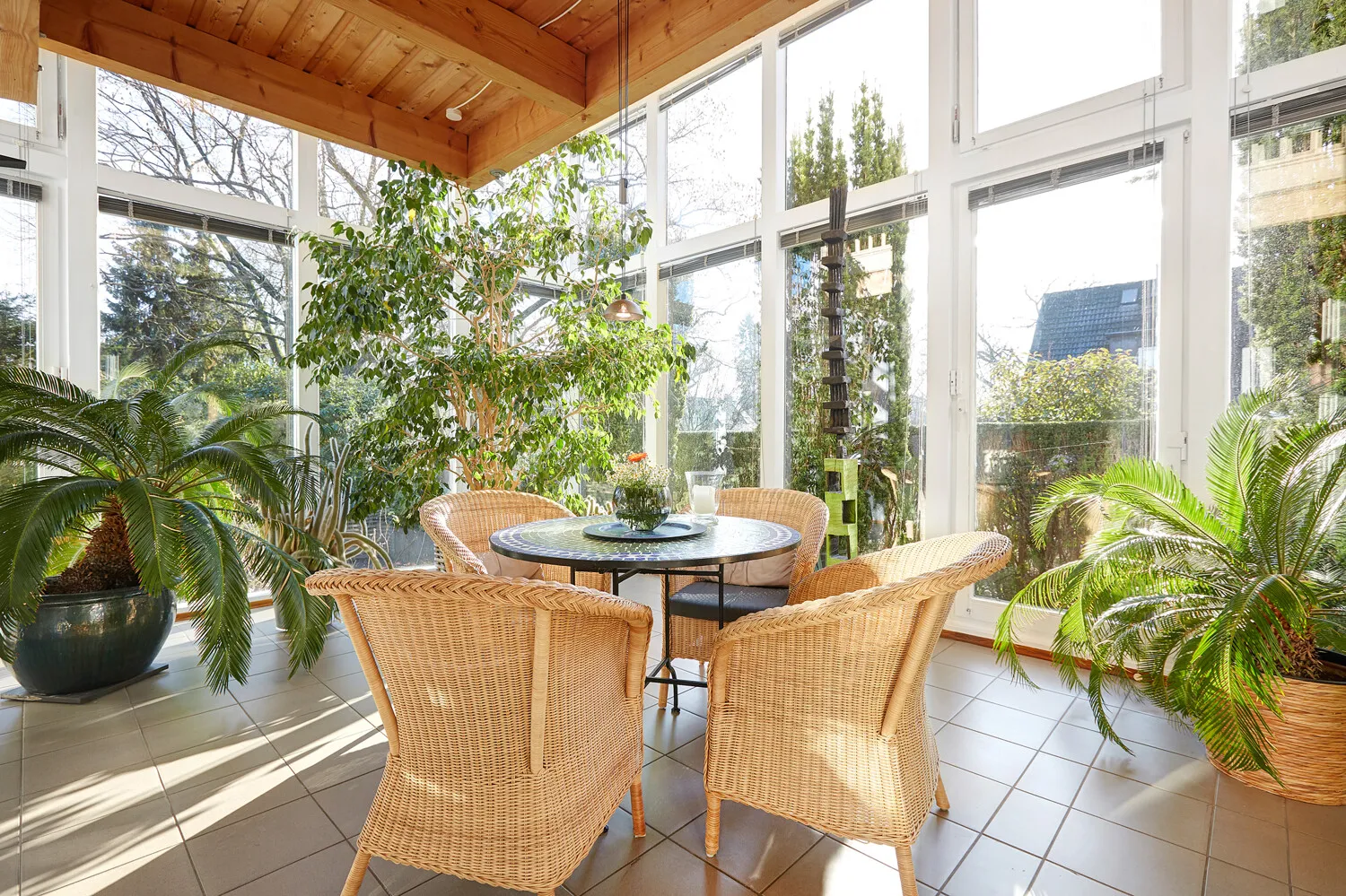 Beheizbarer Wintergarten