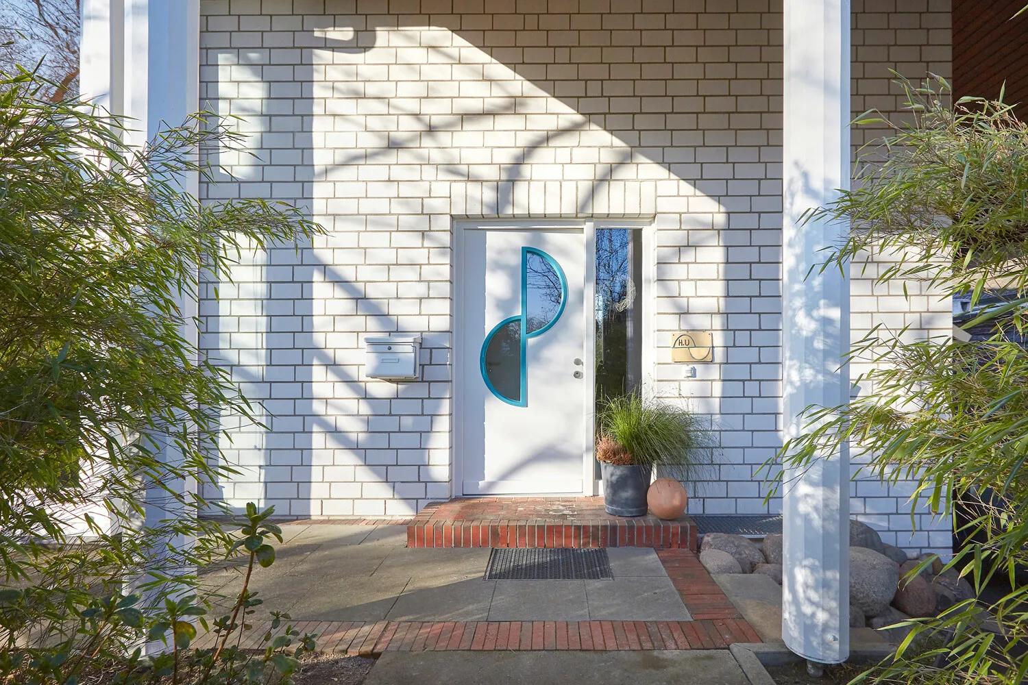 Stilvoller Hauseingang