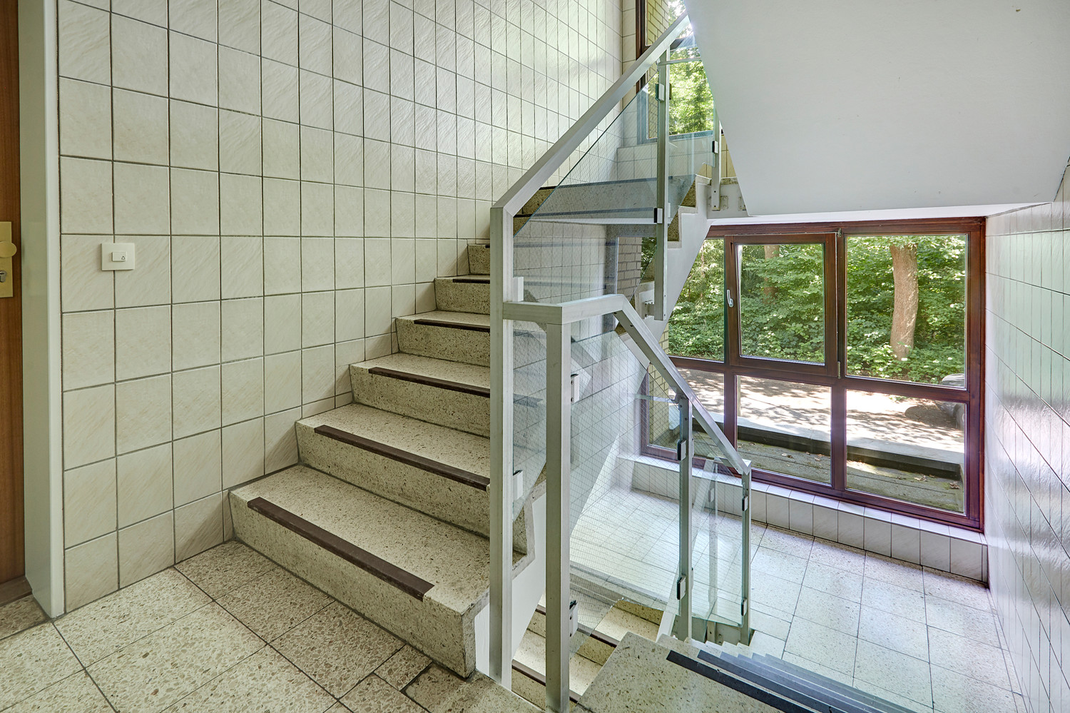 Gepflegtes Treppenhaus