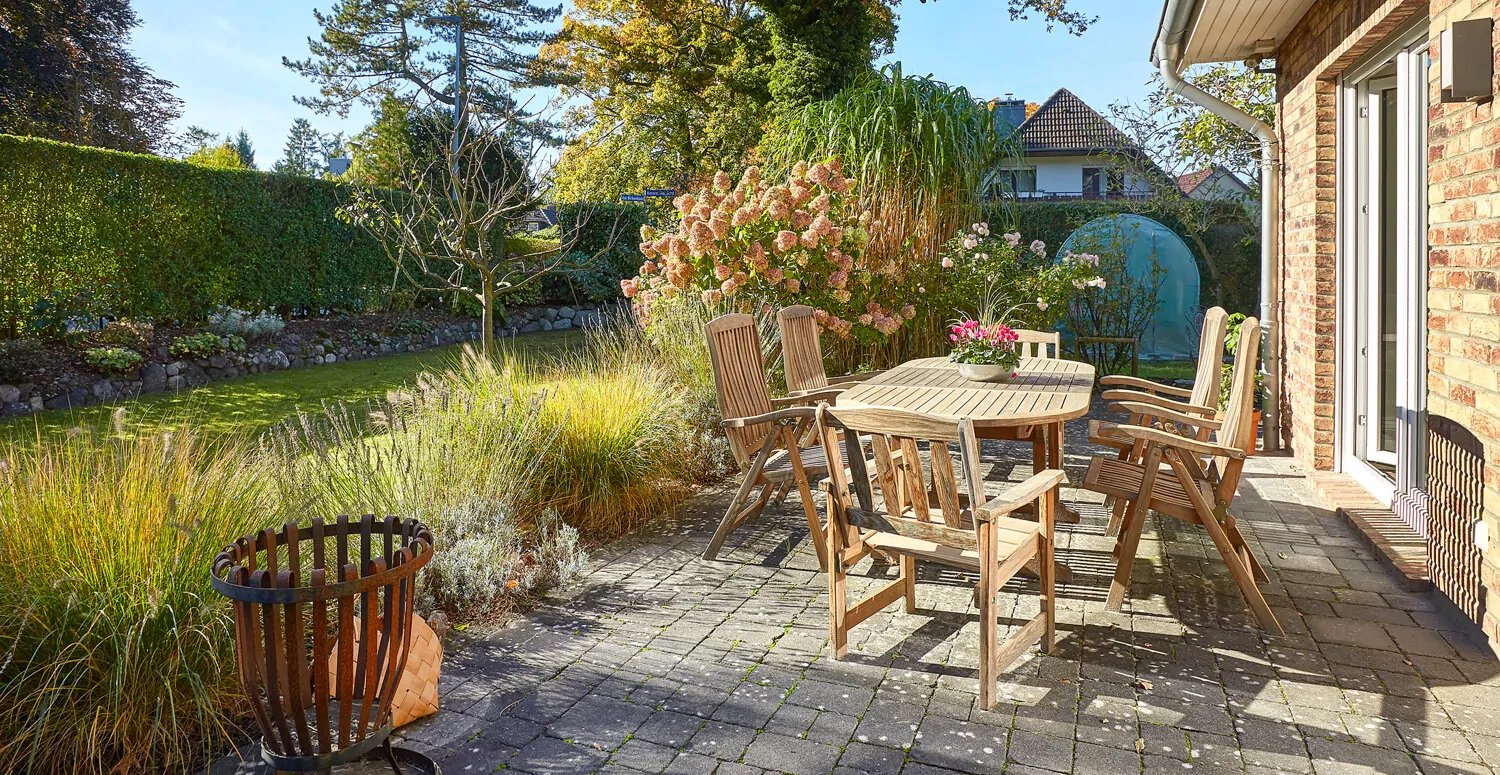 Hohe Hecken für viel Privatspäre