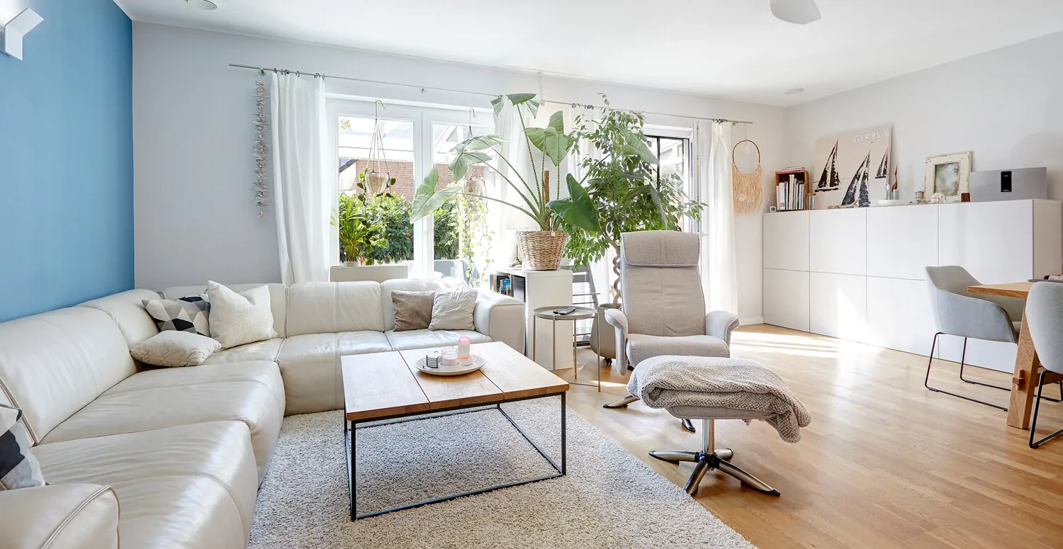 Wohnbereich mit Terrassenzugang