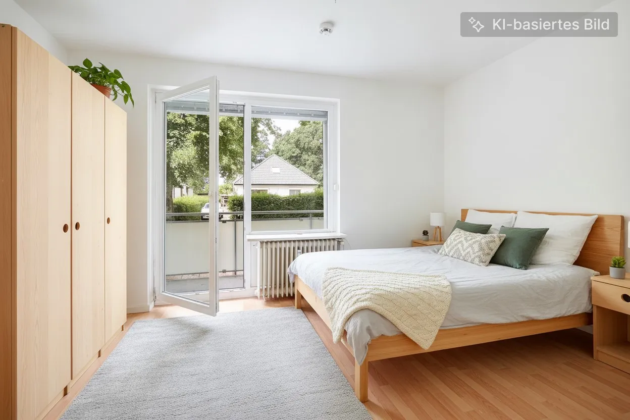 Schlafzimmer - Einrichtungsbeispiel