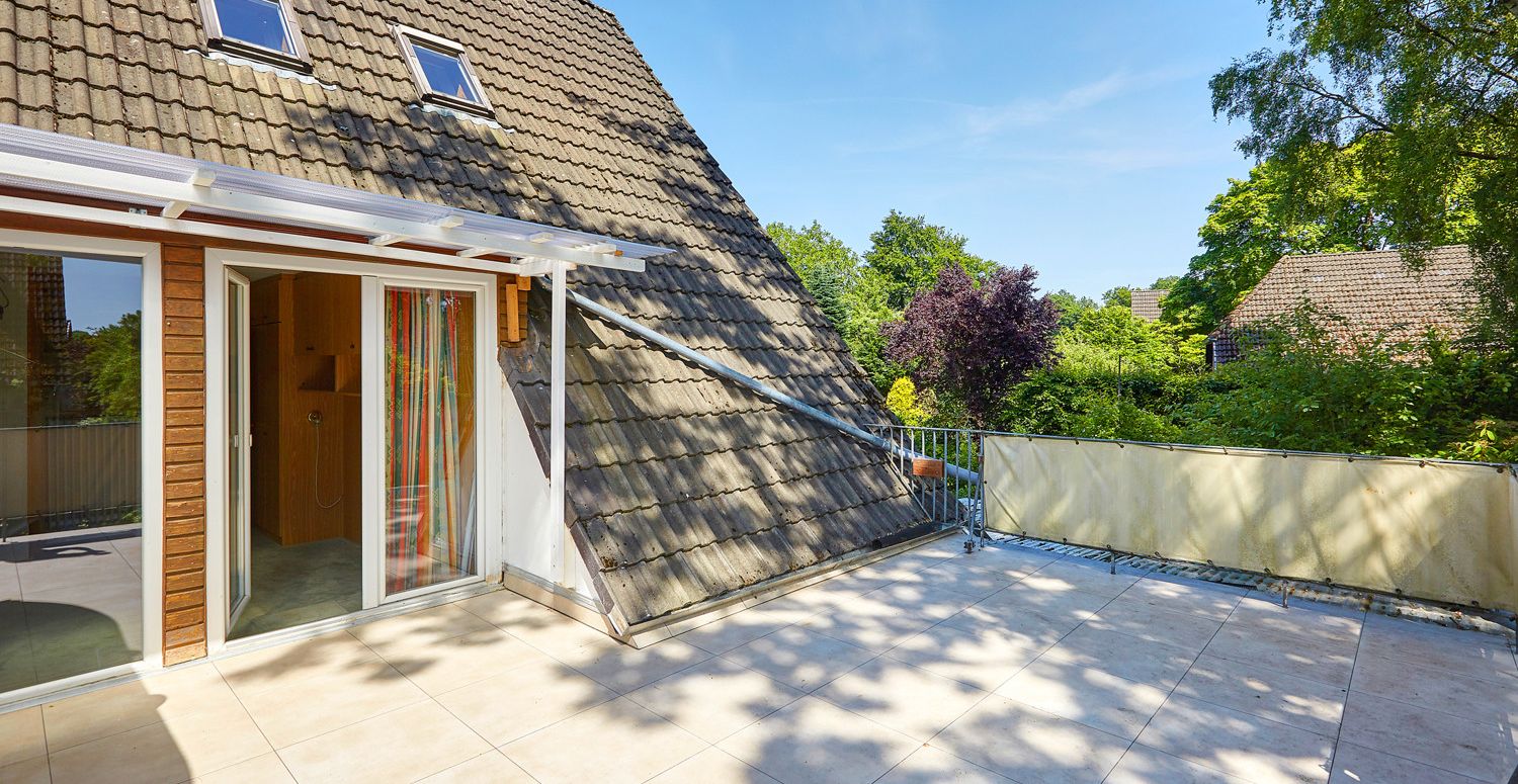Große Dachterrasse