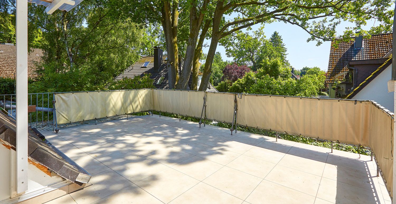 Dachterrasse mit Süd-Ausrichtung