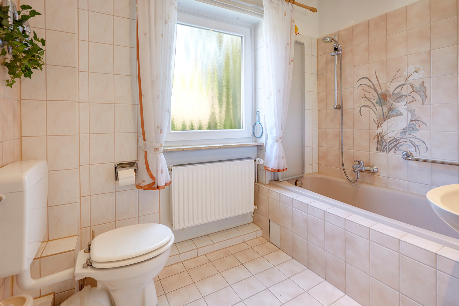 Vollbad mit Fenster