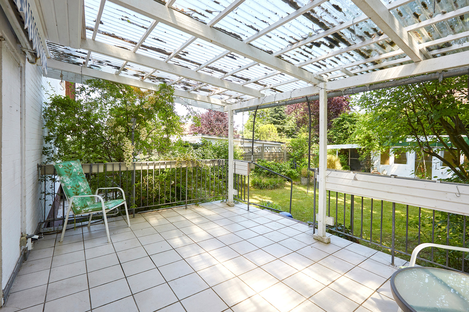 Überdachte Terrasse