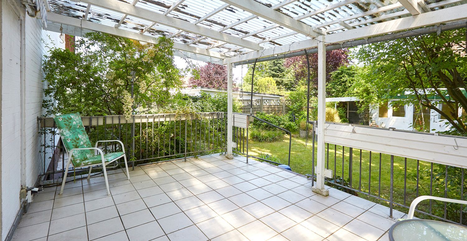 Überdachte Terrasse