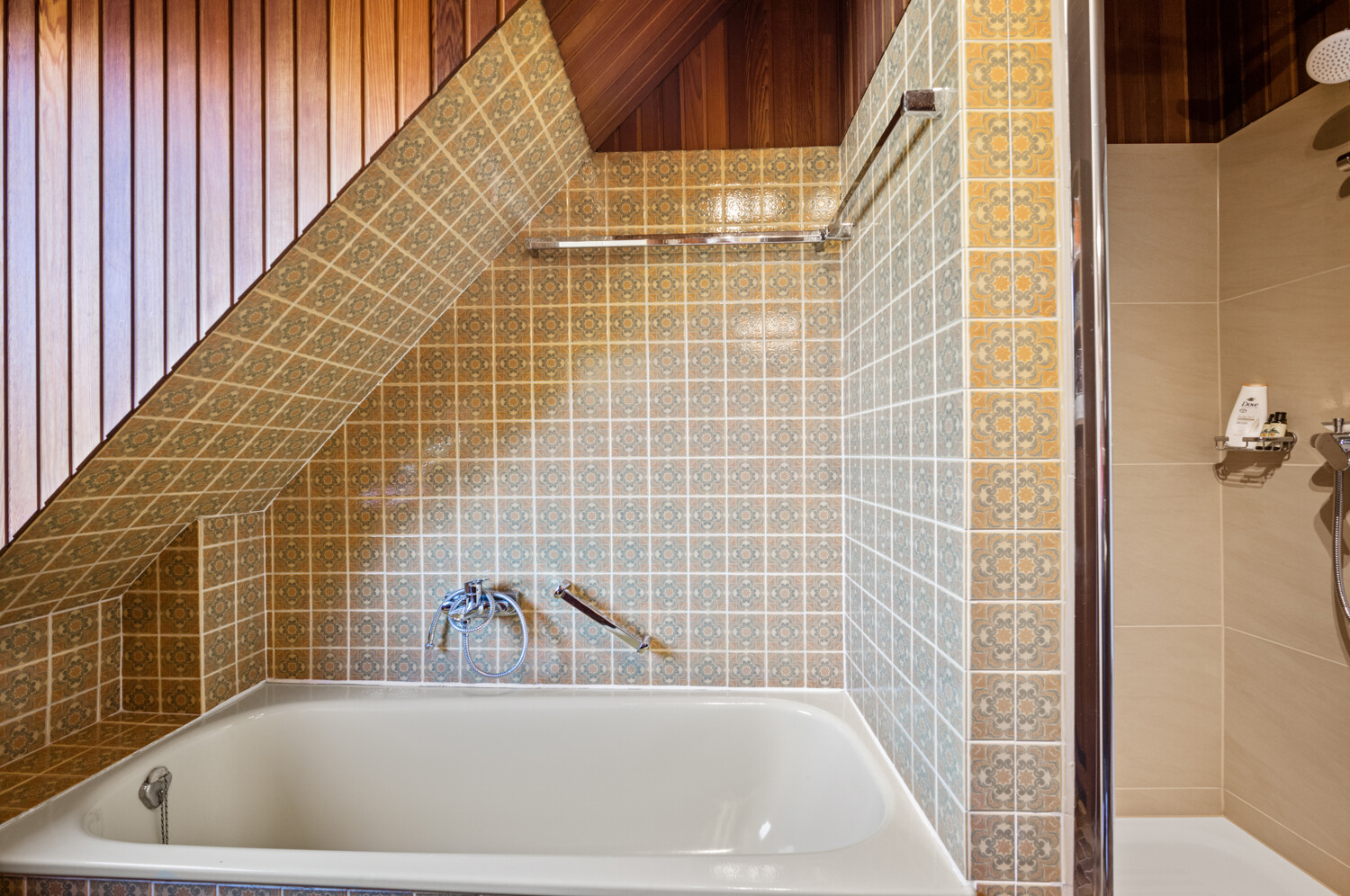 Wanne und Dusche