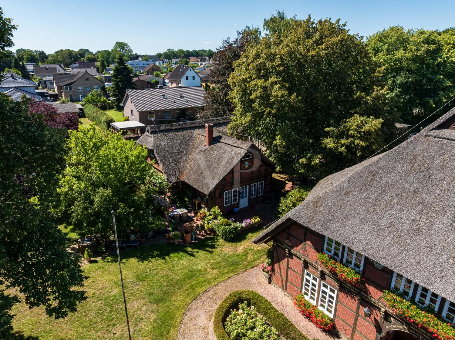 BLICK AUF DAS GÄSTEHAUS