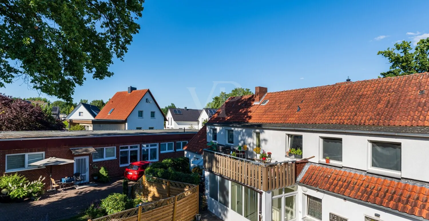 BEIDE HÄUSER | GARTENSEITE