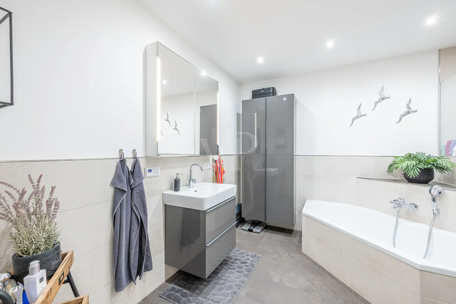 Wohnung 1  EG Bad