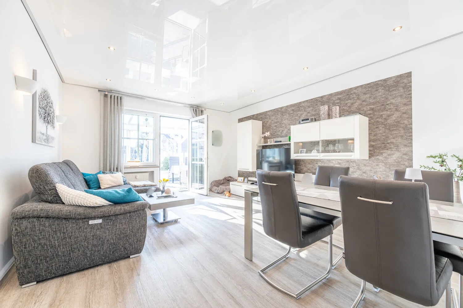 Wohnung 3  EG Wohnbereich