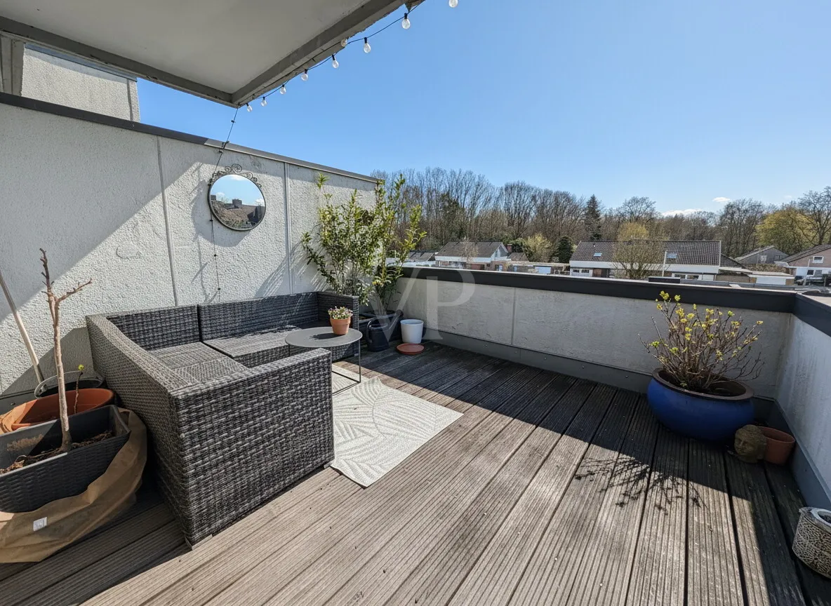 Balkon Aussicht