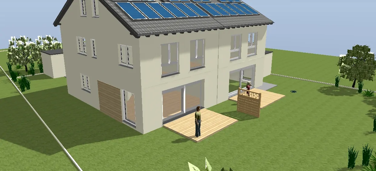 Nordwestansicht DH Stockstadt 17.07.2025