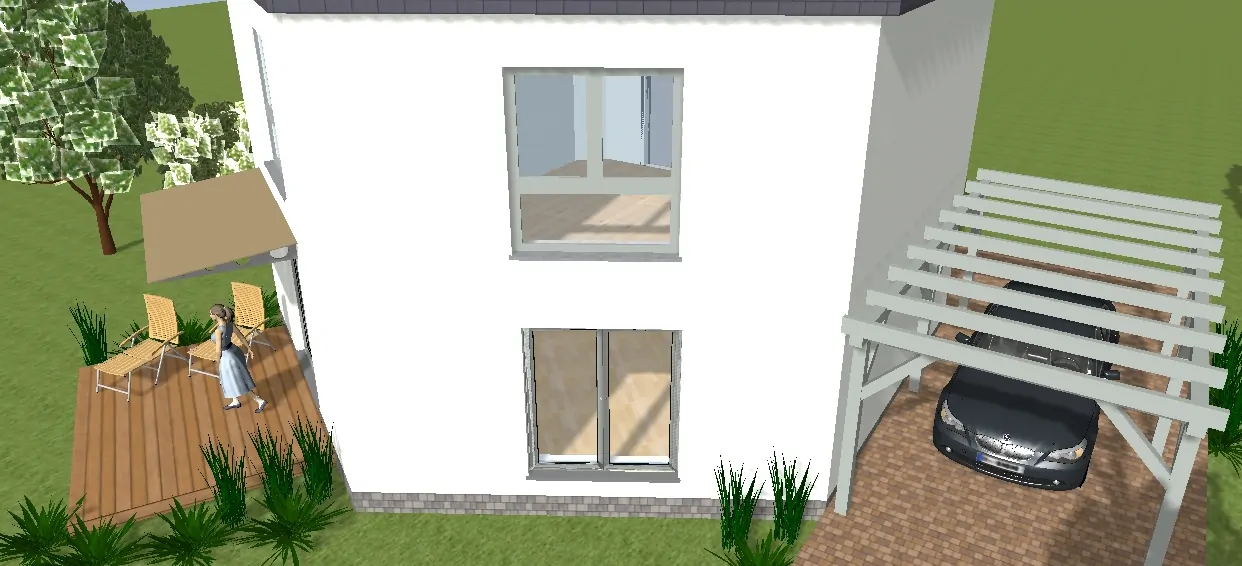 Hexagon Haus, alles..... außer gewöhnlich