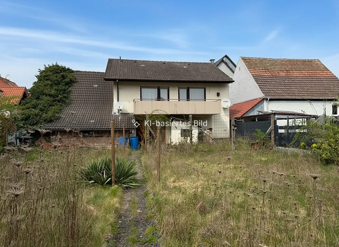Großzügiges Familienhaus mit Gartenvielfalt und Raum für Ideen