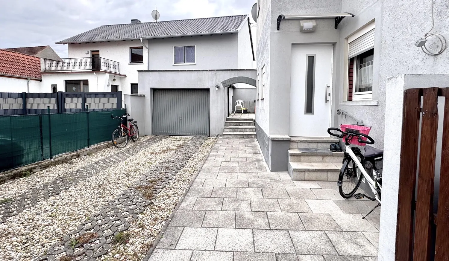 pflegeleichter Innenhof