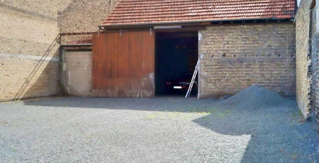 Blick auf die Scheune