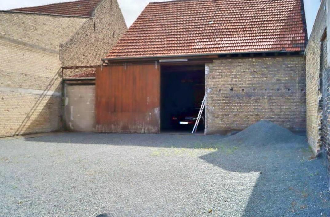 Blick auf die Scheune