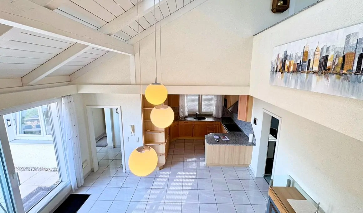 Blick von der Galerie