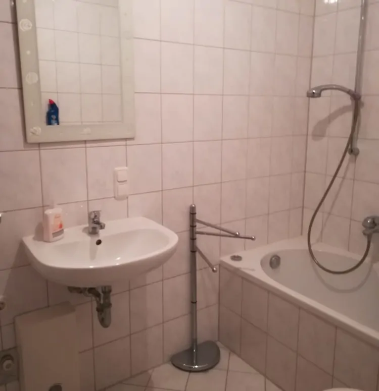 saniertes Badezimmer