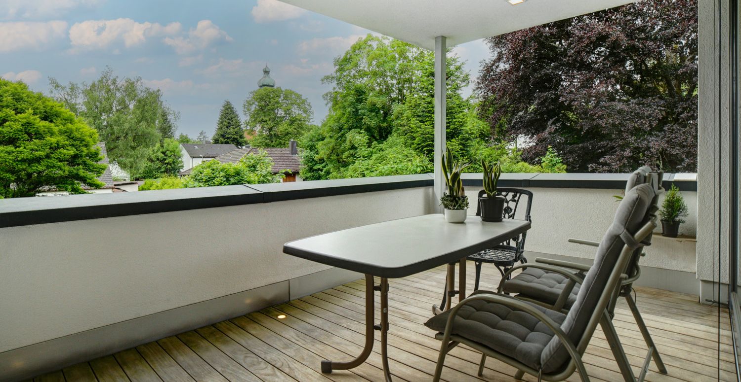 Balkon (Süd-West-Ausrichtung)
