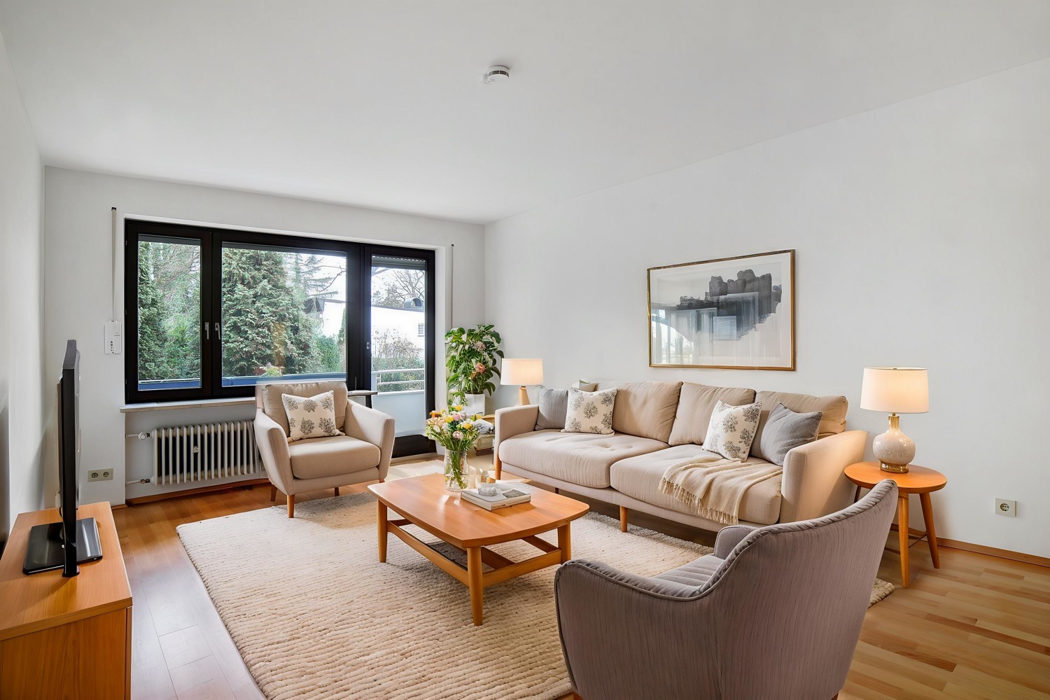 Wohnzimmer (Einrichtungsvorschlag)