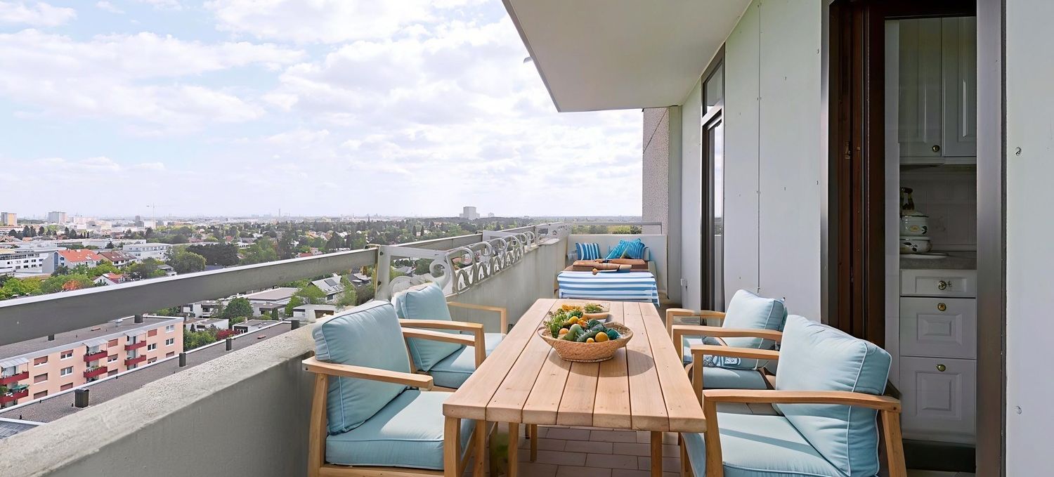Einrichtungsvorschlag Balkon