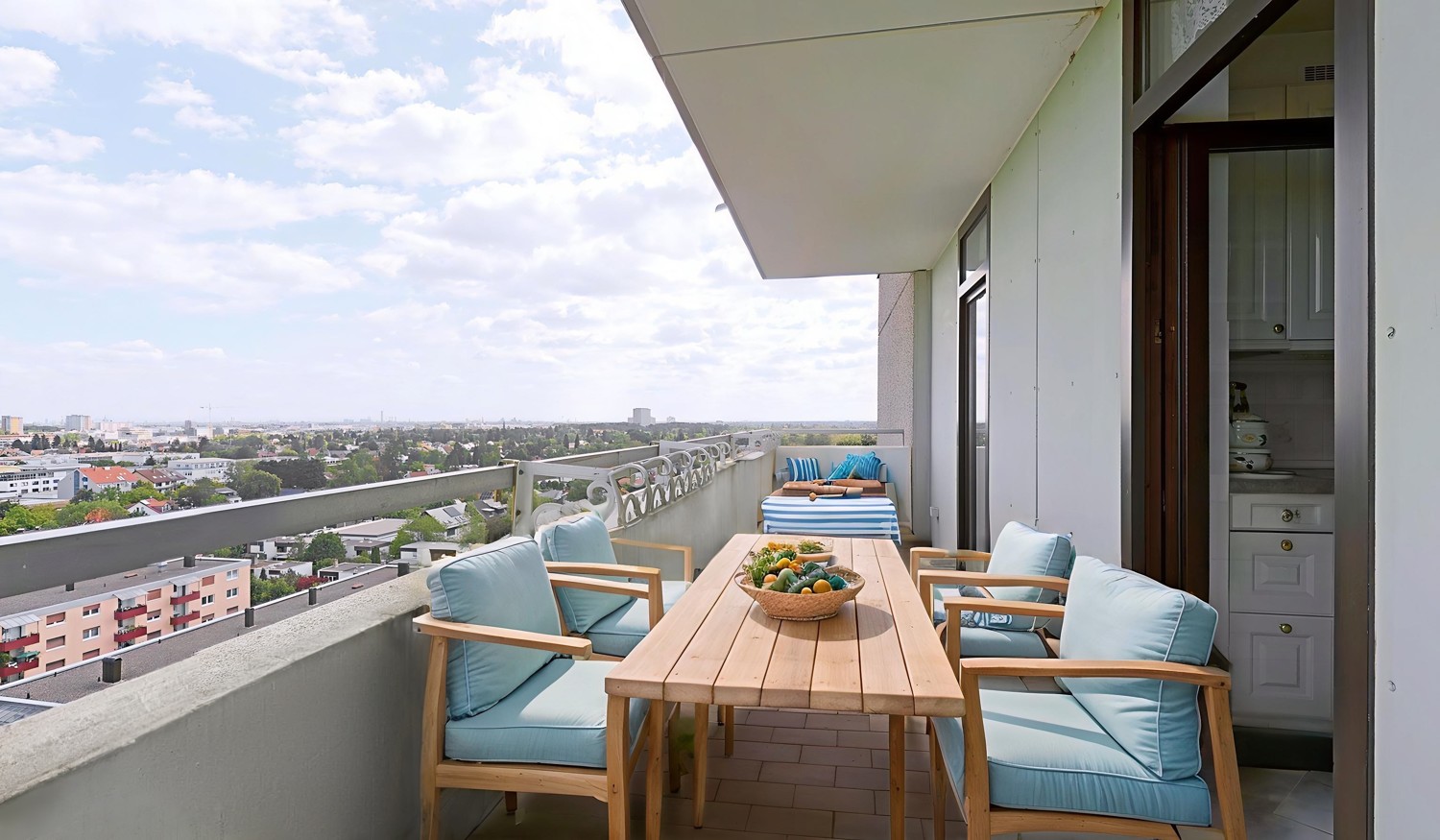Einrichtungsvorschlag Balkon