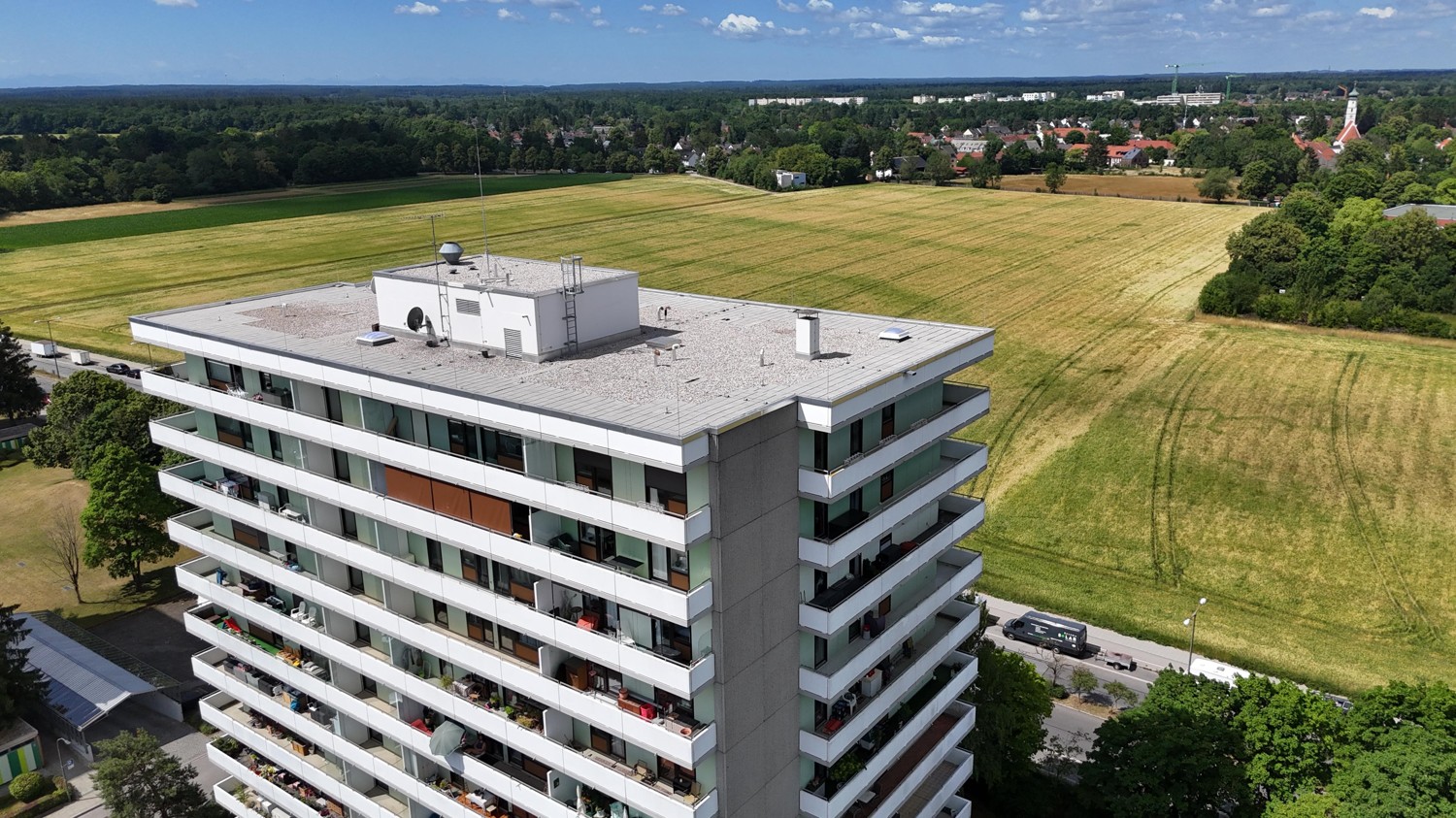 Weitblick Süd West Ausrichtung