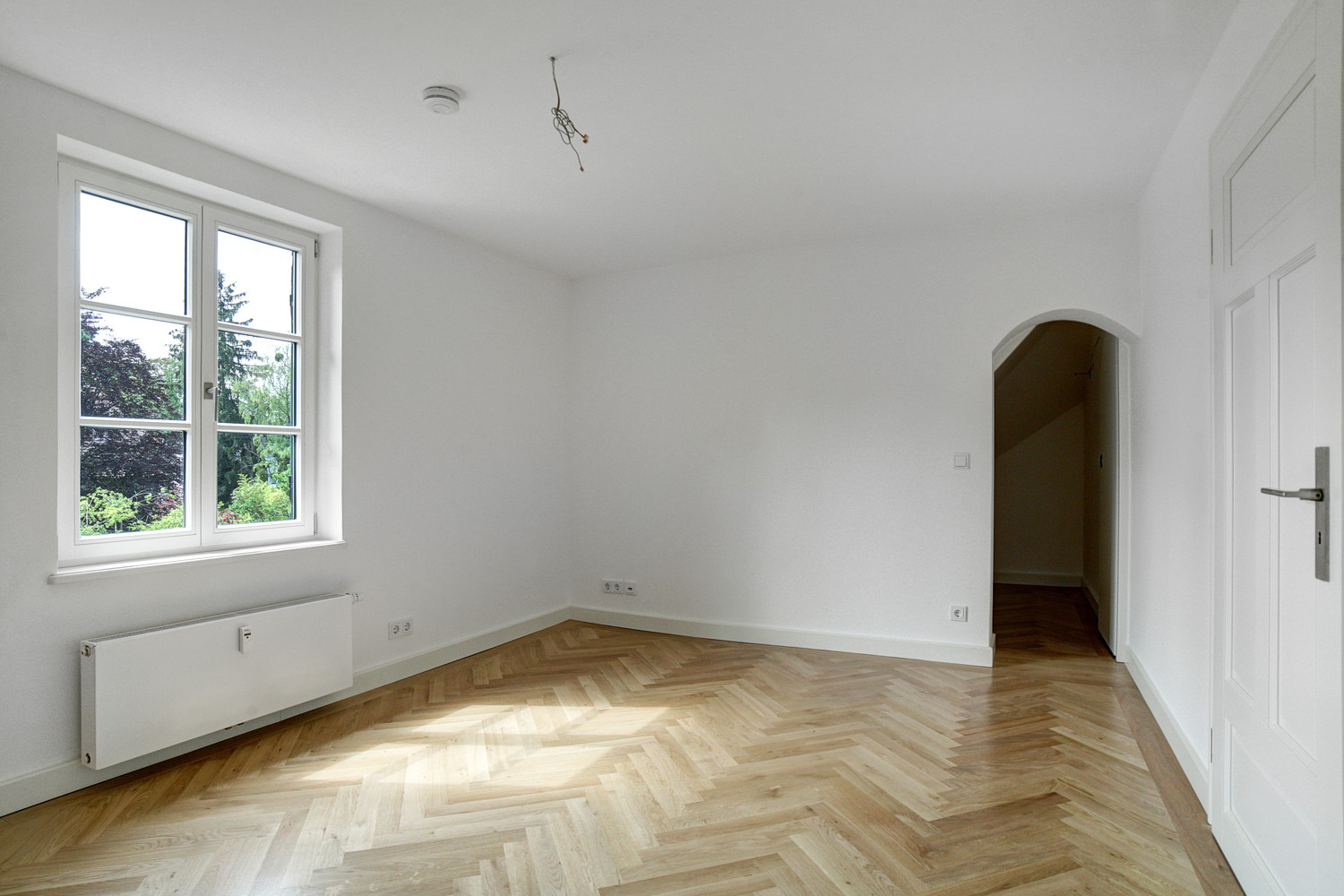Schlafzimmer mit Abstellraum