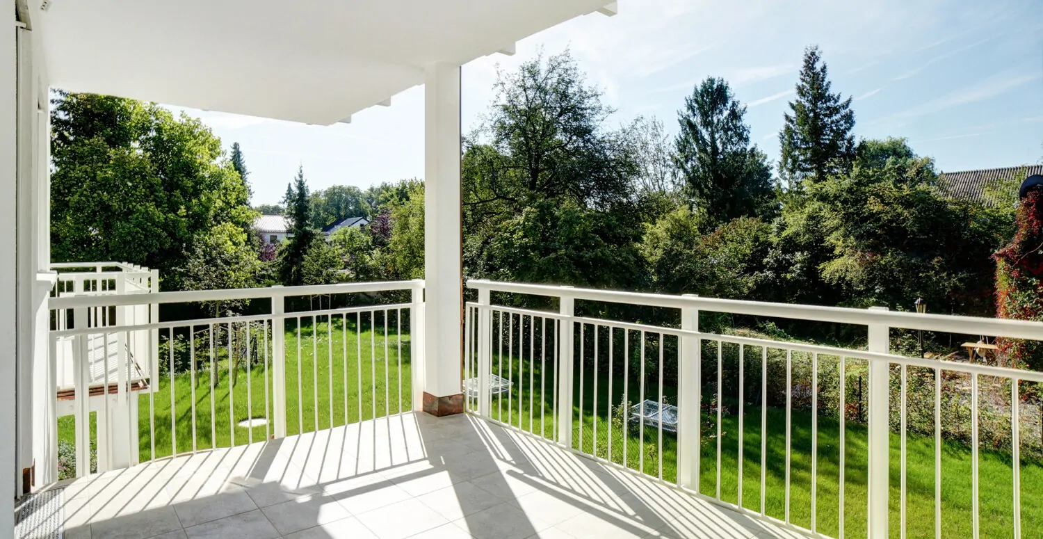 Großzügiger Balkon