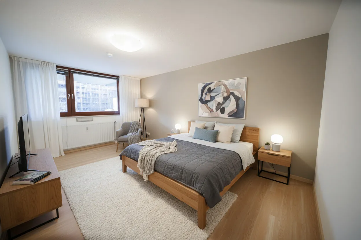 Einrichtungsvorschlag Schlafzimmer