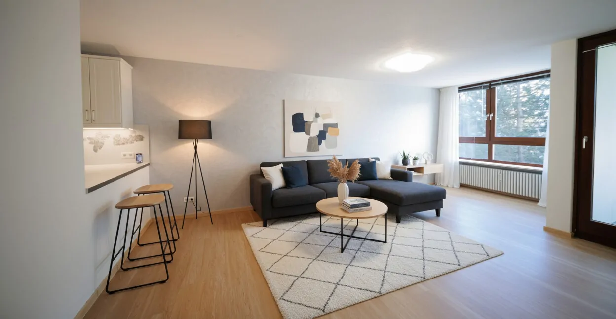 Einrichtungsvorschlag Wohn-/Esszimmer