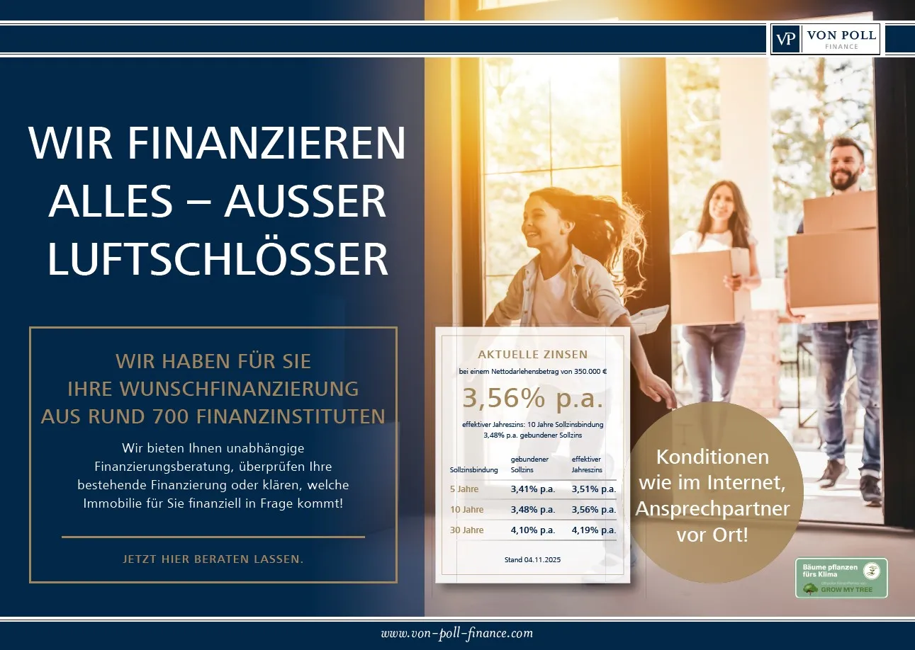 Zinsaushang November 2025