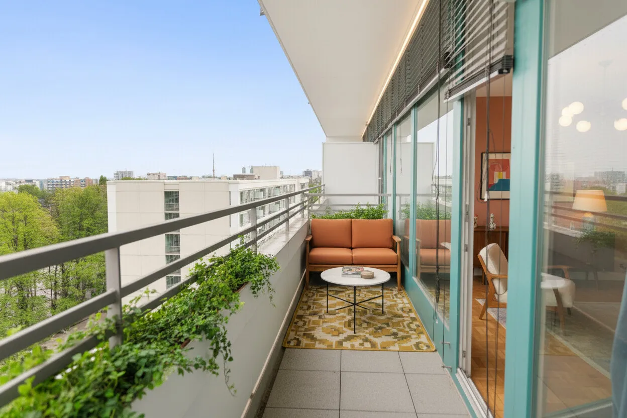Einrichtungsvorschlag Balkon