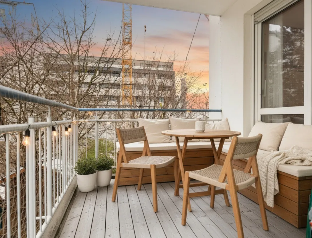 Balkon Einrichtungsvorschlag