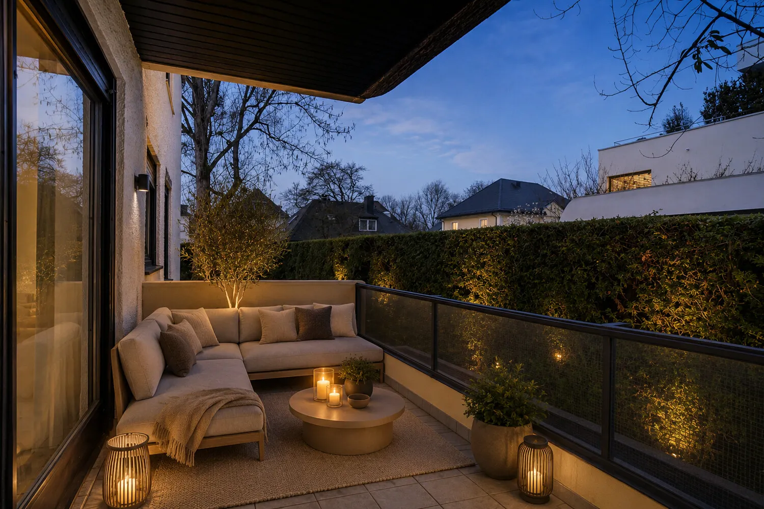 Einrichtungsvorschlag Balkon