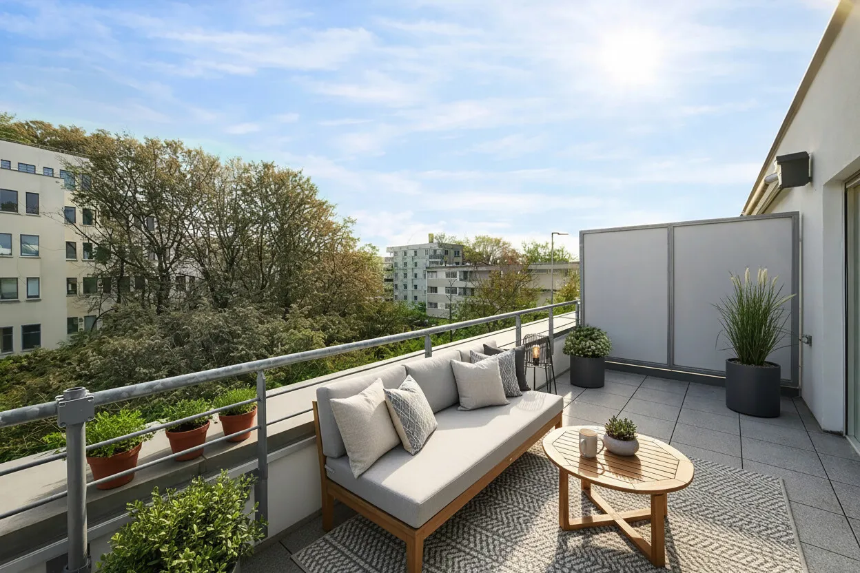 Einrichtungsvorschlag: Terrasse