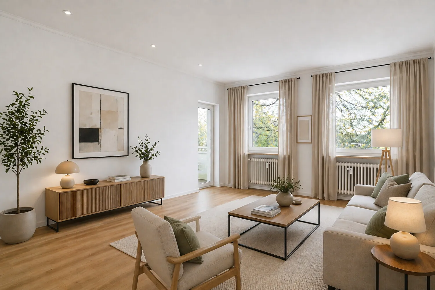 Einrichtungsvorschlag: Wohnzimmer