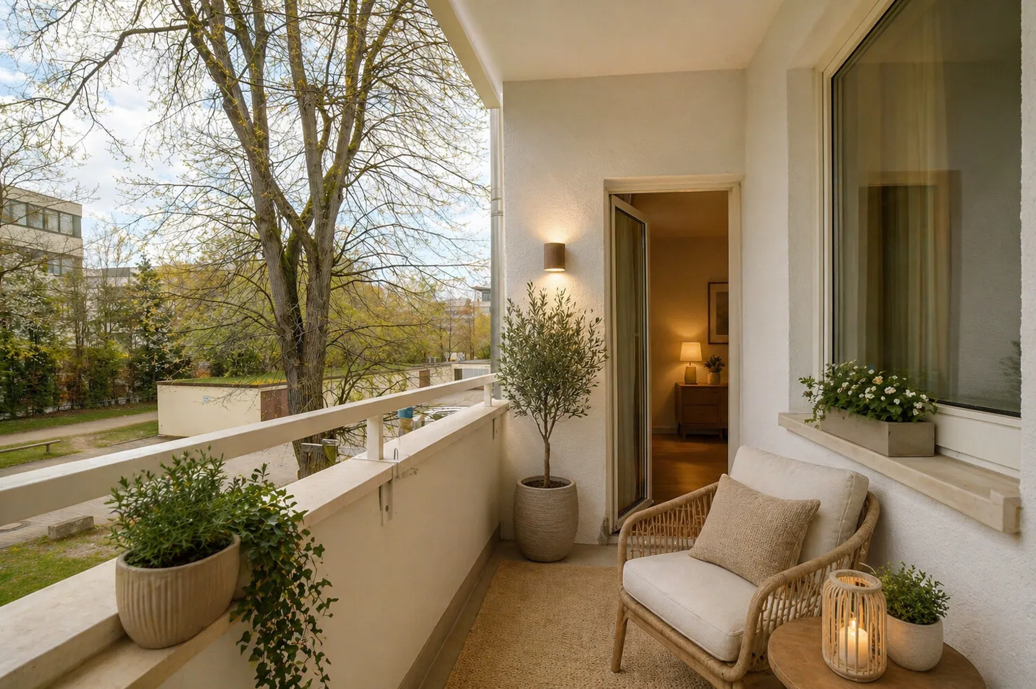 Einrichtungsvorschlag: Loggia