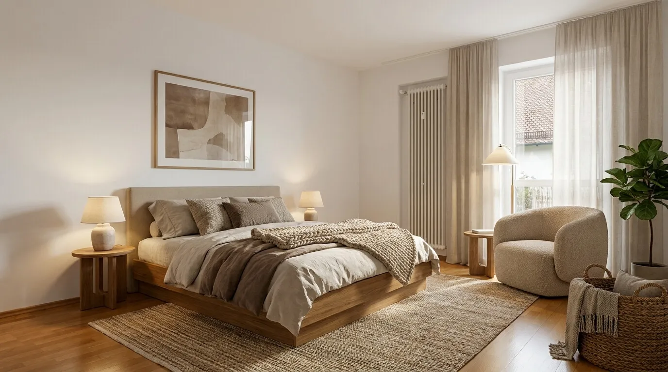 Einrichtungsvorschlag Schlafzimmer